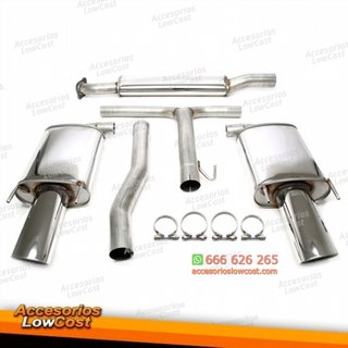 Sistema de escape TA Technix Duplex de acero inox