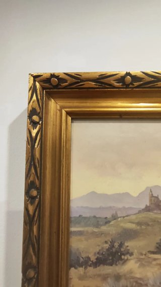 Cuadro al óleo Carlos San Martín