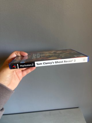 Ghost Recon 2 PS2 Manual y Disco