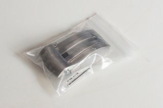 Cierre desplegable de 18mm para correa piel de 20