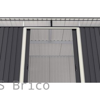 Caseta Metálica Top Shed Pent Roof Antracita 173x263x201 cm - Duramax