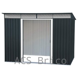Caseta Metálica Top Shed Pent Roof Antracita 173x263x201 cm - Duramax