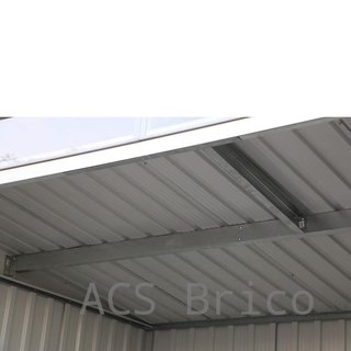 Caseta Metálica Top Shed Pent Roof Antracita 173x263x201 cm - Duramax