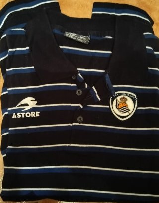 Polo Real Sociedad Astore Talla L 2007-2008