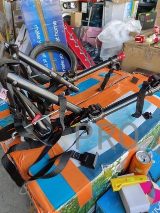 Portabicicletas de lujo para 2 bicicletas