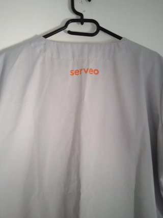 Ropa de trabajo gris y naranja Talla L