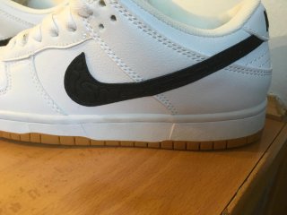 Nike Dunk Low Blancas Goma