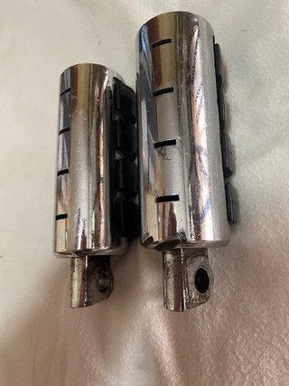 Harley Davidson pareja de estribos cromados usados
