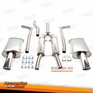 Sistema de escape TA Technix Duplex de acero inox