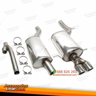 Sistema de escape TA Technix de acero inoxidable
