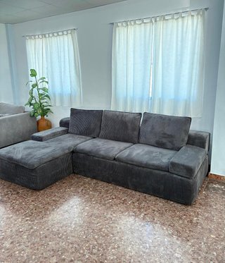 Sofá modular gris Basel