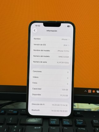 iPhone 13 Pro 128GB bateria 88%