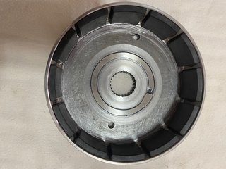 Embrague de moto con estrías