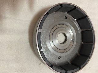 Embrague de moto con estrías