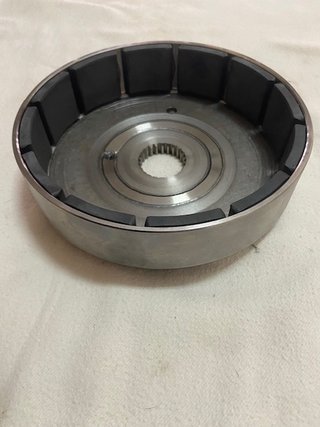 Embrague de moto con estrías