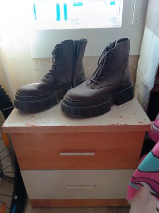 Botas marrones  verdisascon plataforma