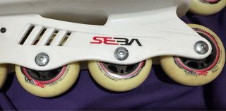 Patines en línea Seba blancos