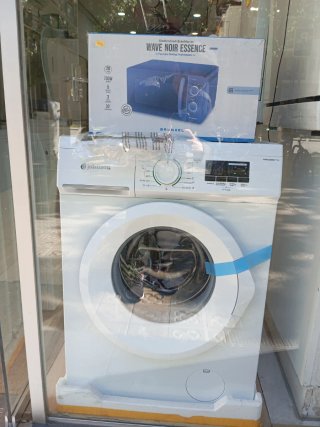 Lavadora Johnson Blanca