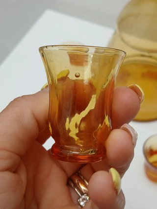 Set Bicchieri e Caraffa Vintage Made in Italy