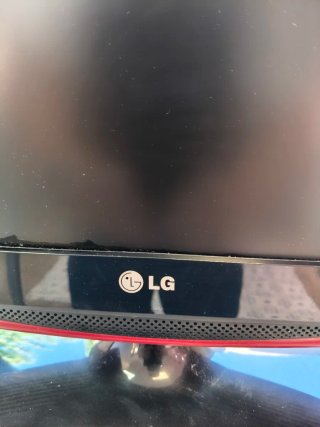 Monitor LG 19 Negro/Rojo