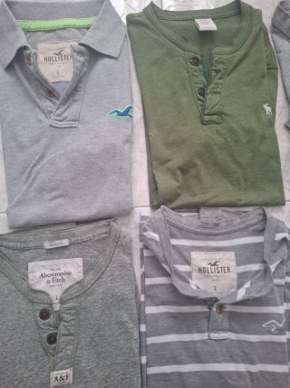 Lote 12 Camisetas Hombre Talla M-L por 40E foto1y2