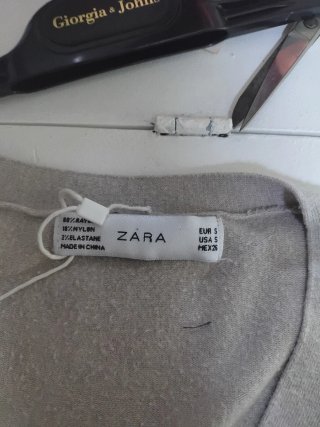 Cardigan Zara donna beige