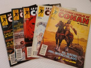 Lote de Comics La Espada Salvaje de Conan 1 al 25