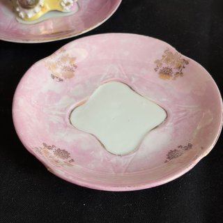 Servizio caffè antico con lattiera
