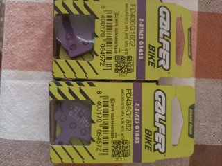 2x1 Pastillas Freno GALFER FD436G1652 Magura
