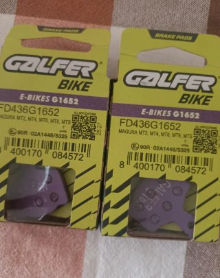 2x1 Pastillas Freno GALFER FD436G1652 Magura