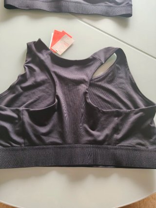 2 Sujetadores Deportivos H&M Talla 3XL Negros