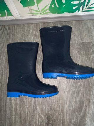 Botas de agua niño azul Talla 29