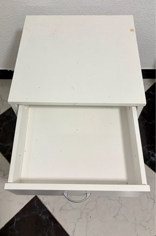 Cajonera Blanca 3 Cajones 55x40x42 cm