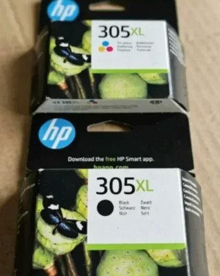 2 Cartuchos HP 305XL Negro y Tricolor