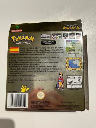 Pokémon Oro Game Boy Color Edición