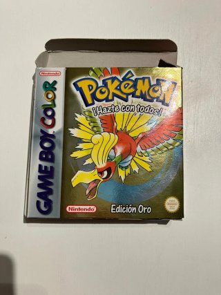 Pokémon Oro Game Boy Color Edición