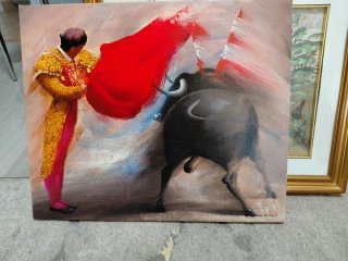 Quadro Corrida de Touros 46x38