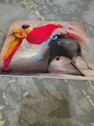 Quadro Corrida de Touros 46x38