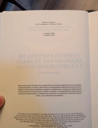 Curso elemental de Derecho del Trabajo