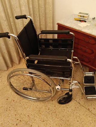 Andador mas silla de ruedas