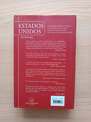 Estados Unidos. La historia - Paul Johnson. Vergar