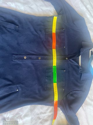 Vestido camisero azul marino Andamio