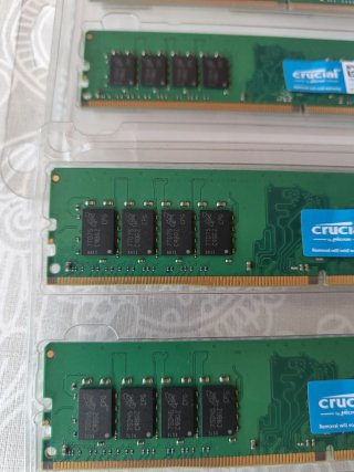 RAM 32GB DDR4 Crucial 2133MHz UDIMM 4x8GB Micron