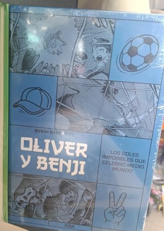 Libro grandes Anime Oliver y Benji