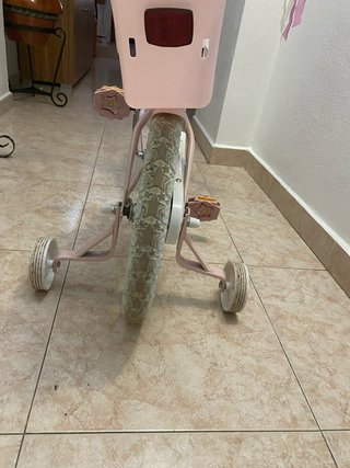 Bicicleta niña 16 pulgadas rosa