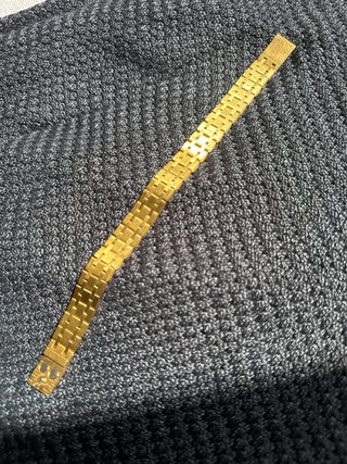 Pulsera Hugo Boss Acero Dorado Hombre