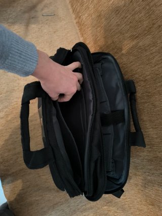 Bolso para portátil negro