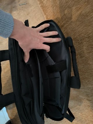 Bolso para portátil negro