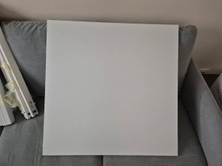 Mesa cuadrada Ikea Vihals blanca