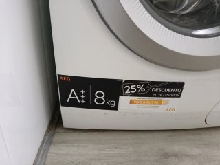 Lavadora AEG 8kg 6000 Series Lavamat